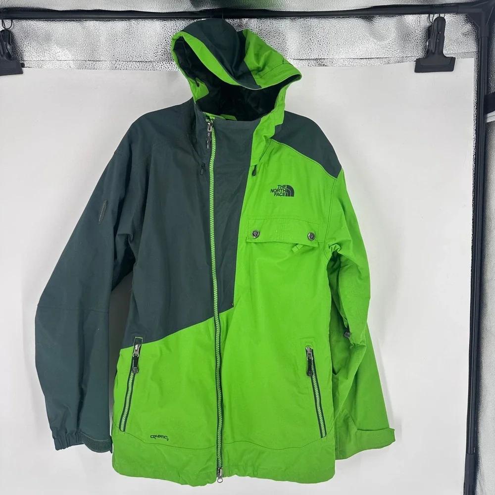 The North‎ Face Cryptic Ski Snowboard Jacket Mens Size M Green Hyvent Gonzo